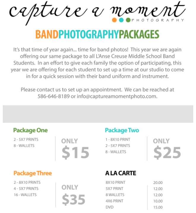 L’Anse Creuse Middle School Central Band Photos 